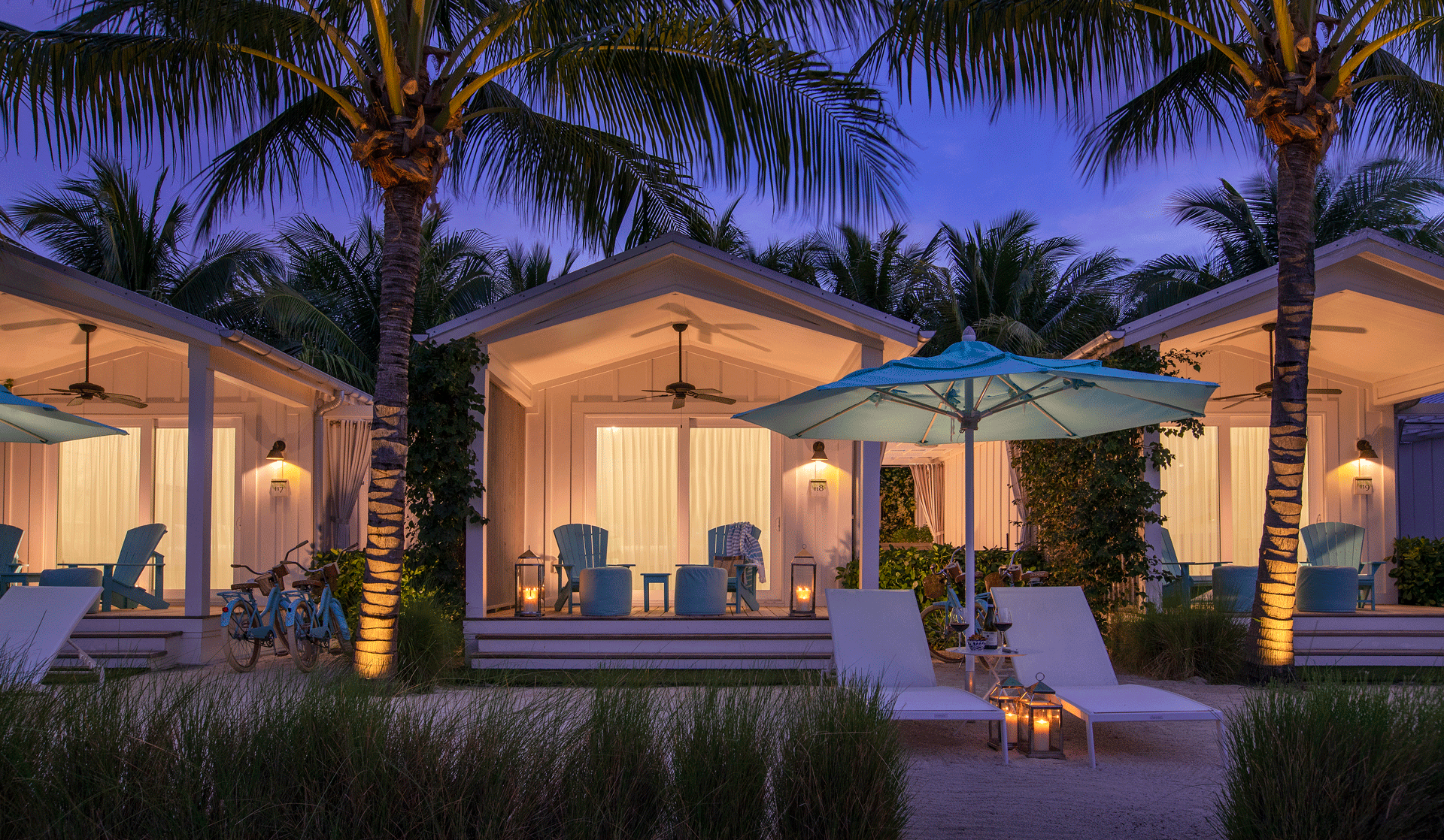 outside images of the waterfront bungalows