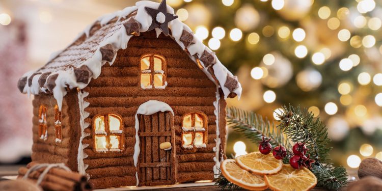 Gingerbread-House Gingerbread-House